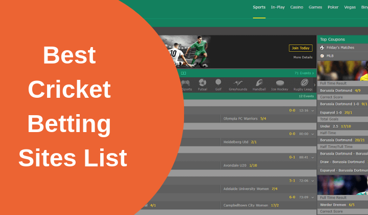 cricket betting sites for mobile